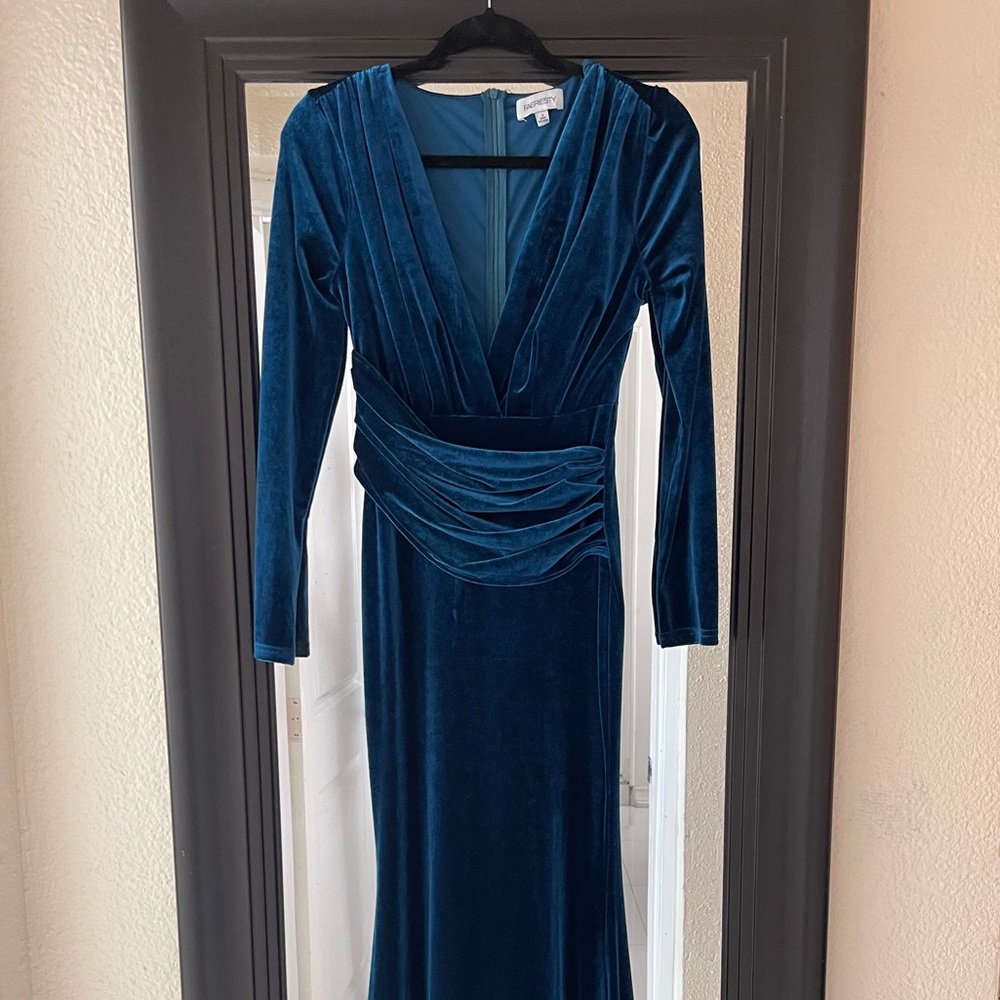 Teal Formal Gown